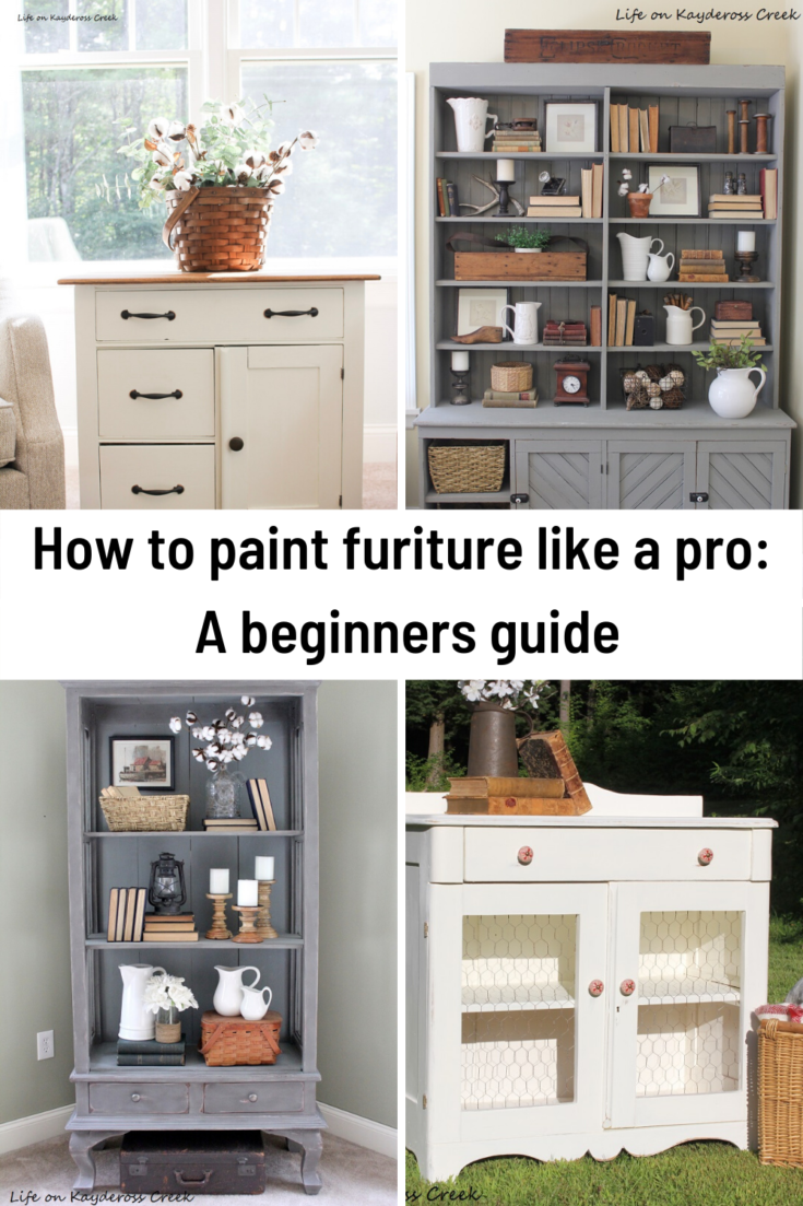 How To Paint Furniture A Beginners Guide Life On Kaydeross Creek