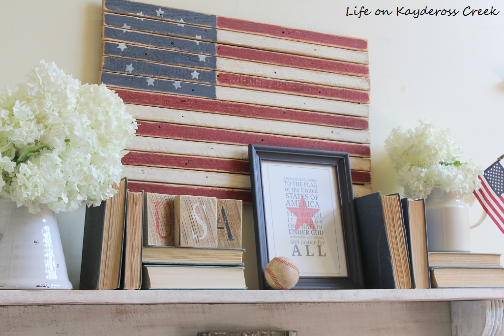 How to Decorate for 4th of July on a Budget - Life on Kaydeross Creek