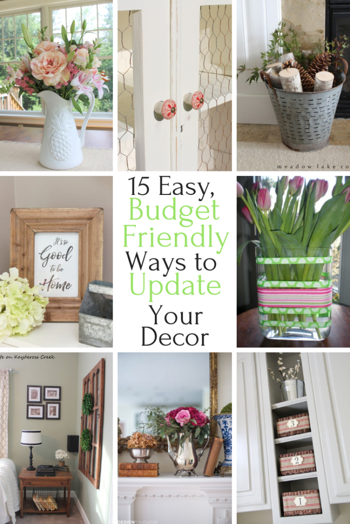15 Easy Ways To Update Your Decor And Home On A Budget Life Kaydeross Creek - Easy Home Decor
