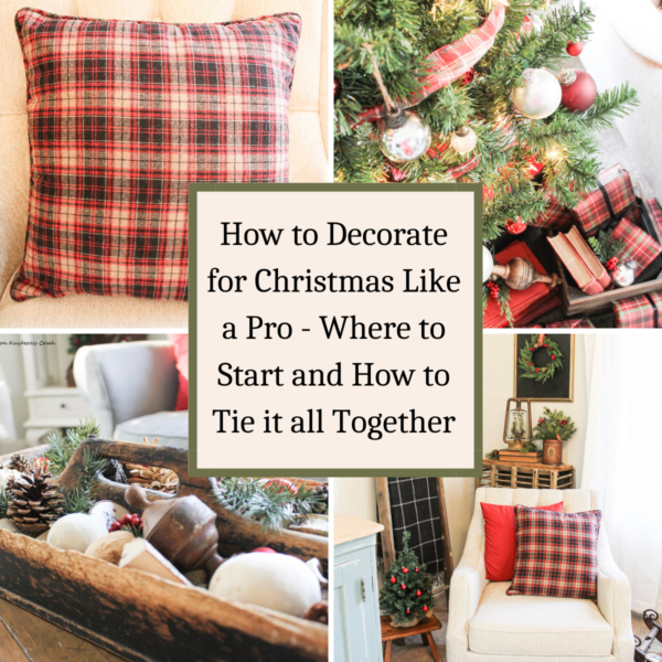 How to Decorate with Mini Trees for Christmas - Life on Kaydeross Creek