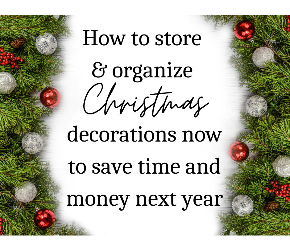How to Organize and Store Christmas Decorations