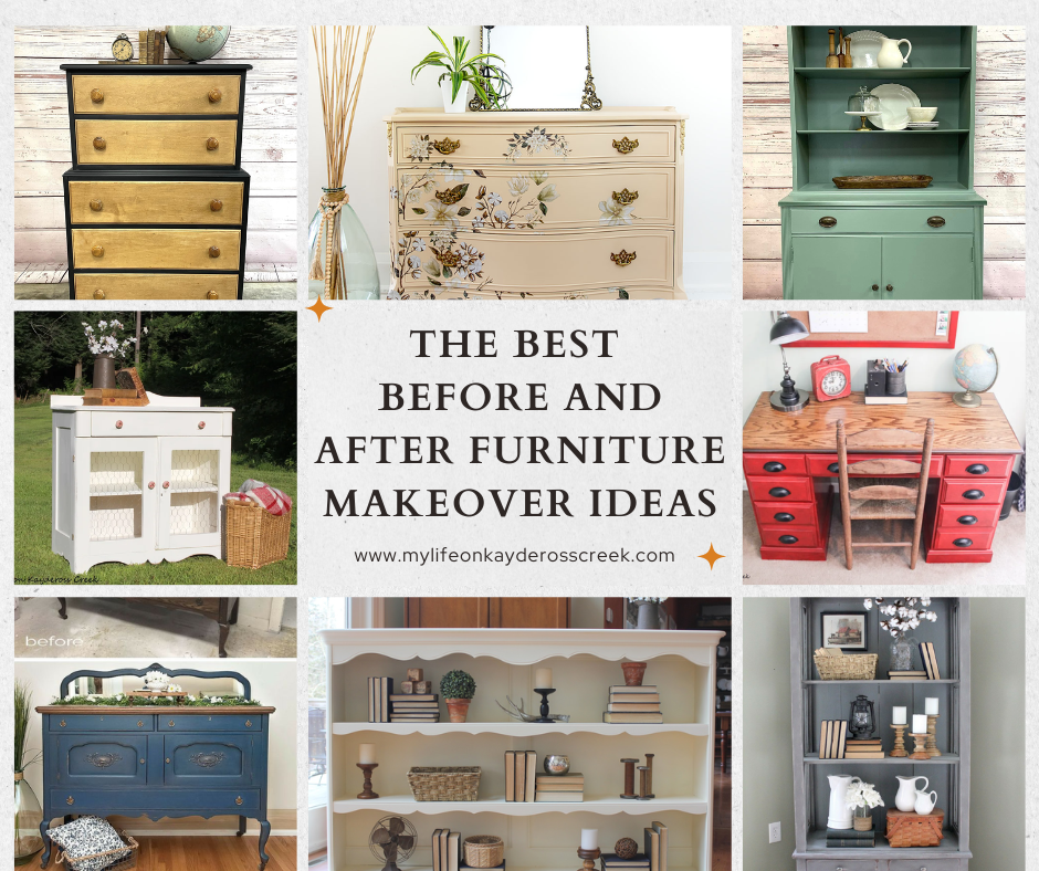 Furniture Painting Ideas Before And After