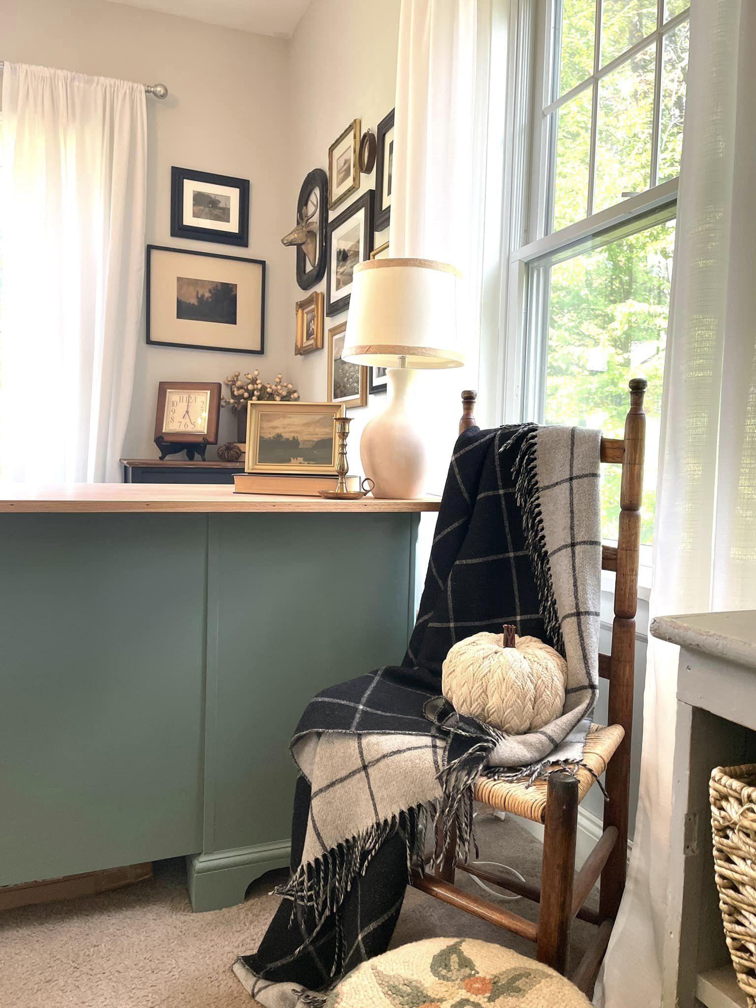 Fall Home Tour - Fall Decorating with Thrifted and Antique Finds - Life ...